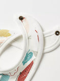 Juniors tropical leaf bib