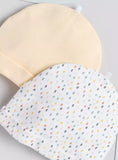 Juniors multicolor polka dots cap (set of 2)