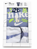 Nike mushroom printed purple starter set (Pack Of 3) (Box Packaging)