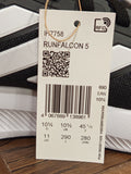 Adidas black Runfalcon 5 shoes