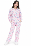 Juniors All Over Horse Printed Shirt & Pyjama Set (Set Of 2)