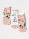 Disney animals Bambi socks (pack of 3)