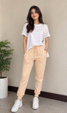 Juniors beige jog pants (Winter)