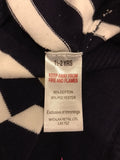 Matalan navy stripe knitted pullover (Winter)