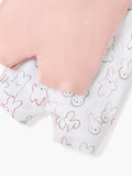 Juniors little angel embroidered half rompers (set of 2)