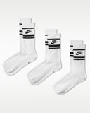 Nike white lined socks (pack of 3)