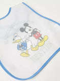 Disney Mickey hanging with Donald bib(waterproof)