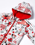 Adidas red minnie mouse hoodie (Winter)