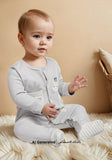 Juniors stand tall little one grey sleepsuit