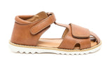 R&B brown unisex sandals