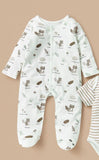 Juniors raccoon printed sleepsuit