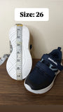 Oaklan navy colorblock textured shoes