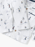 Juniors light house printed shirt & pyjama set (set of 2)