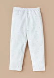 Giggles solid star printed shirt & pyjama set (set of 2)