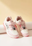 Minnie Mouse and Daisy Duck Print Shoes with Hook and Loop Closure