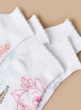 Disney Girls Socks Marie Print (Set Of 5)