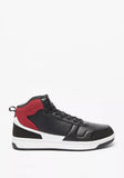 LBL black & red men colorblock shoes