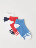 Juniors multi striped socks (pack of 3)