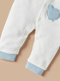 Giggles White Bear Applique (Thick Cotton) (Winter)
