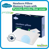Comfy baby newborn pillow with memory foam