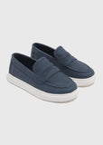 Matalan navy boys loafers