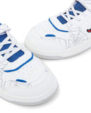 R&B spiderman embossed white shoes