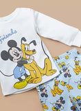 Mickey & pluto shirt & Pyjama set (set of 2)