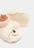 Disney baby Pooh furry winter infant shoes