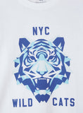 Juniors NYC wild cats printed Fullsleeves tshirt