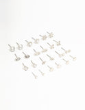 Lovisa silver mix tops (pack of 12) (Jewellery)