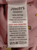 Juniors leopard printed frill sleepsuit