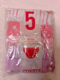 Juniors girls floral printed briefs (set of 5)