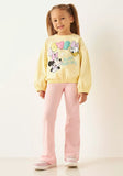 Juniors Love minnie & daisy printed yellow sweatshirt (Winter)