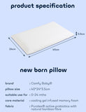 Comfy baby newborn pillow with memory foam