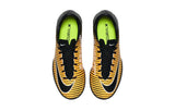 Nike yellow stripe shoes