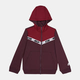 Nike Reddish Brown Fleece Lined Hoodie (Winter)