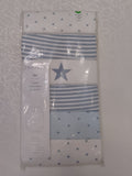 Juniors star & stripe printed sleeveless bodysuits (set of 6)