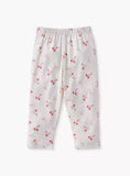 Juniors all over cherry printed shirt & Pyjama set (set of 2)