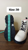 R&B white hello kitty long shoes