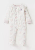 Juniors minnie mouse pastel printed sleepsuit