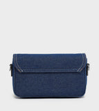 R&B cross body denim mini ladies bag (dark blue)