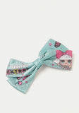 Lol doll blue bow clip