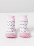 Juniors pink striped skidders