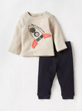 Juniors whoosh rocket padded pyjama set (set of 2) (winter)