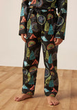 Juniors camp printed shirt & pyjama set (set of 2)