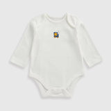 Mothercare train printed fullsleeves bodysuits (set of 5)