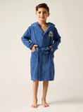 Juniors Safari Lion Towel Bathrobe with belt