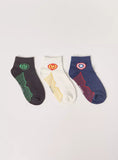 Marvel avenger printed ankle socks (pack of 3)