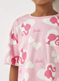 Barbie printed pink tshirt (Summer)