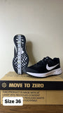 Nike revolution black textured shoes (Box Packaging)